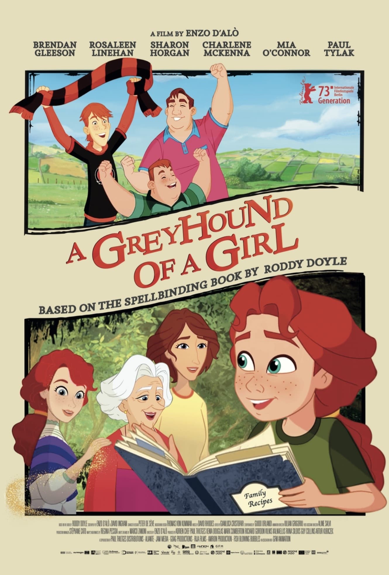 A Greyhound of a Girl / سگ دخترک