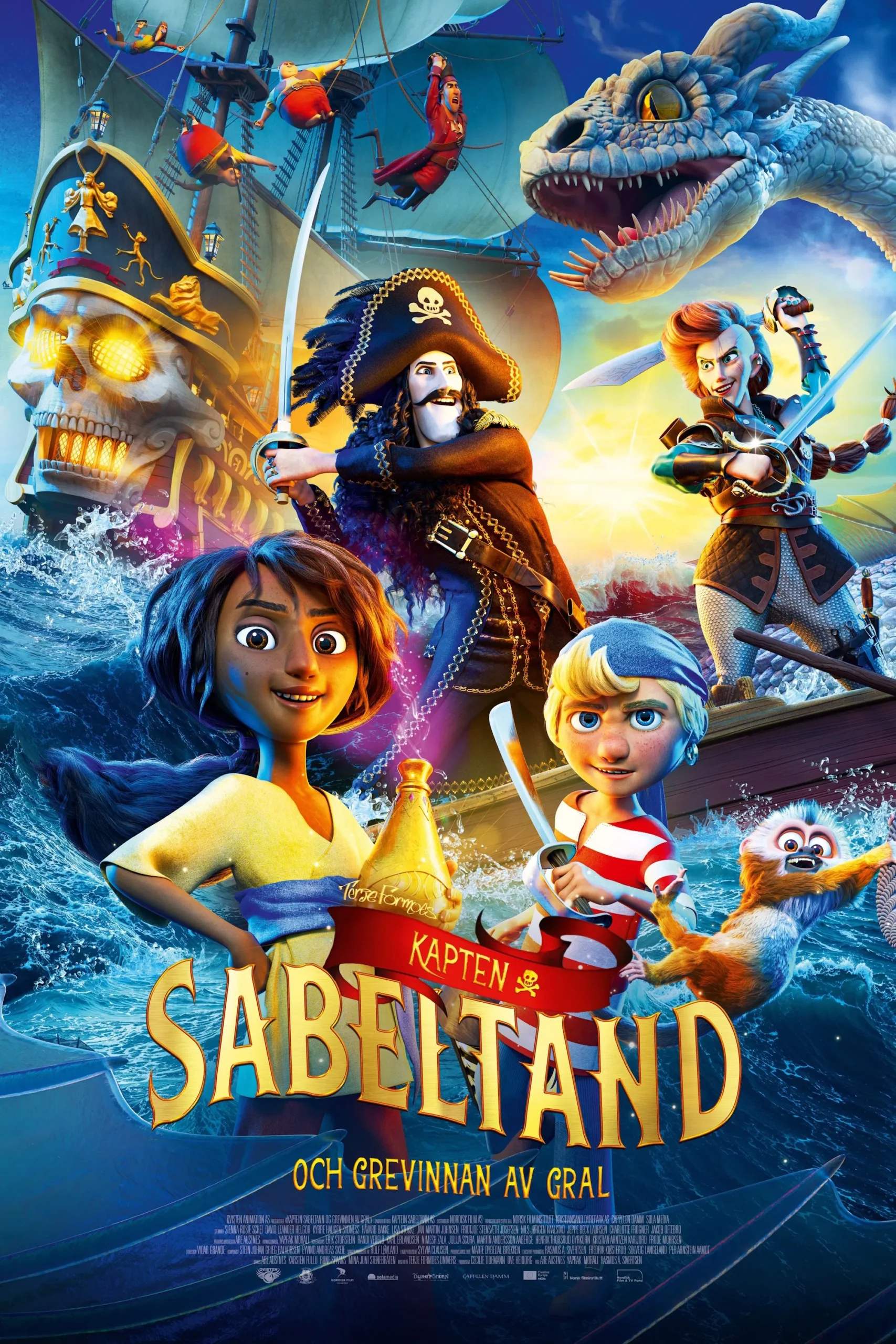 Captain Sabertooth and the Countess of Grel / ناخدا دندون خنجری و بانوی کبیر